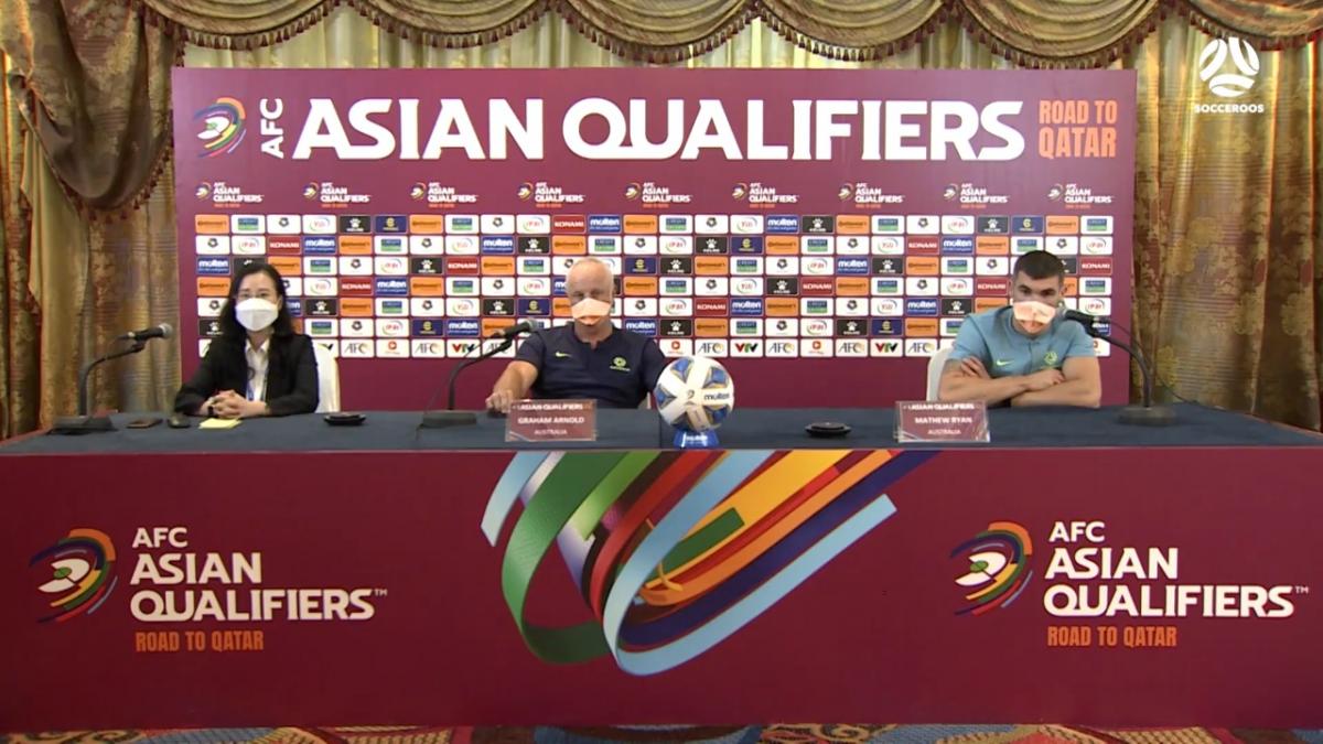 Graham Arnold and Mat Ryan: Vietnam v Australia Pre-match | Press Conference | Socceroos
