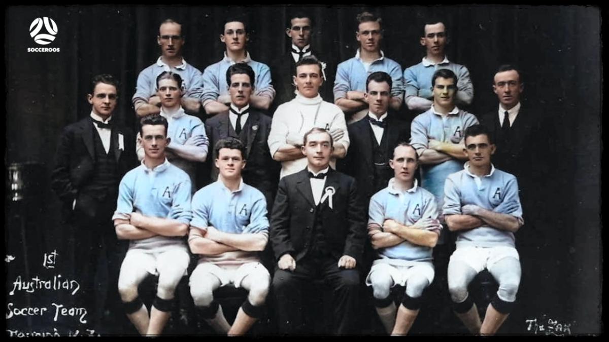 Socceroos 100 Years: First 'A' International