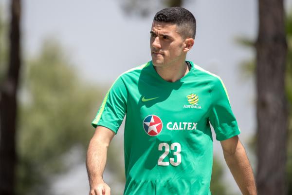 Tom Rogic arrived and trained on Monday