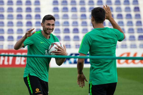 Socceroos train ahead of Syria clash