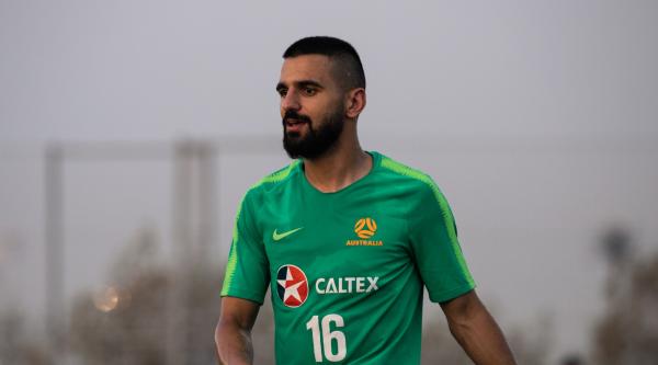 Behich is relishing the opportunity to be a Caltex Socceroos leader