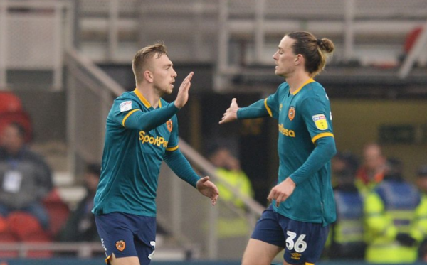 Jackson Irvine helped Hull City come back in the Championship last night