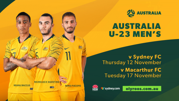 Australia U-23 v Sydney FC & Macarthur FC