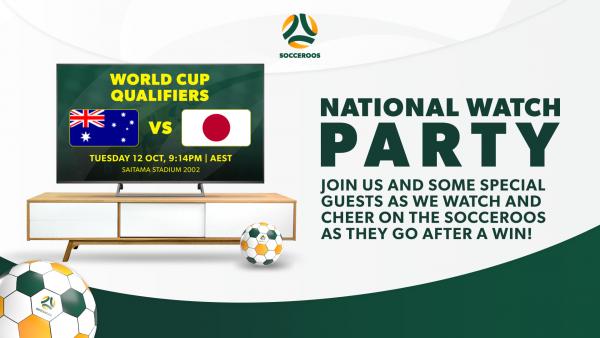 Socceroos v Japan Watch Party