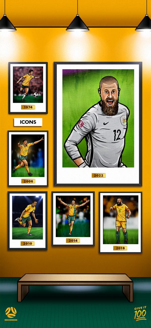 Socceroos Qualification Moments Mobile Wallpaper