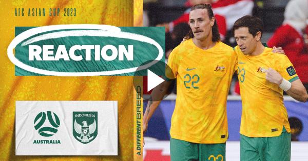 WATCH: Socceroos react to Australia 4-0 Indonesia