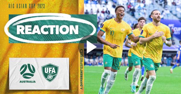 WATCH: Socceroos react to Australia 1-1 Uzbekistan | AFC Asian Cup Qatar 2023