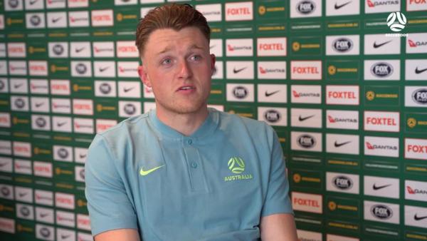 Harry Souttar excited to be back in Socceroos camp | Interview