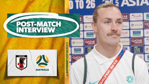 Jackson Irvine: The team has taken a huge step forward | Post-Match Interview | Japan v Australia | 2026 FIFA World Cup AFC Qualifiers