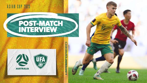 Riley McGree: We're ready for whoever is next | AFC Asian Cup Qatar 2023