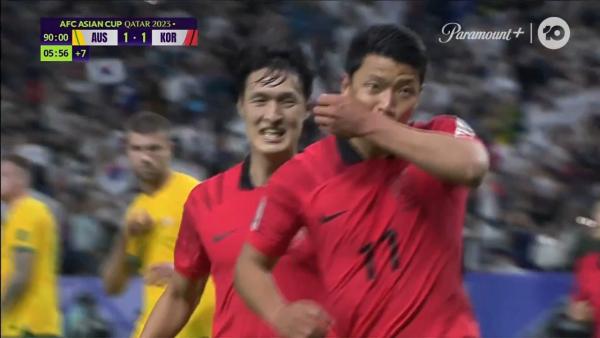 GOAL: Korea equalise in the dying seconds | AFC Asian Cup Qatar 2023