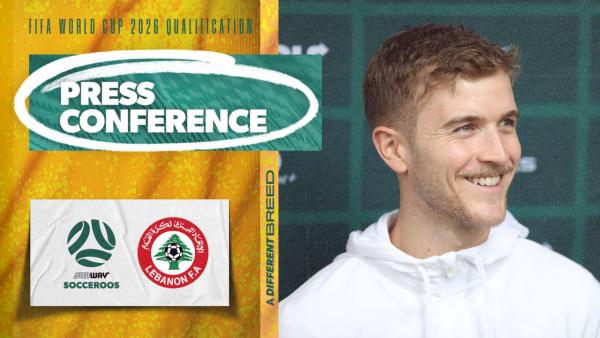 Riley McGree: We're focussing on improving from the Asian Cup | Press Conference | Subway Socceroos