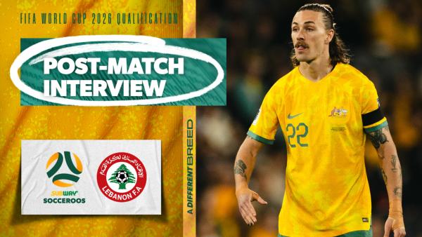 Jackson Irvine: We're moving in the right direction | Interview | Subway Socceroos v Lebanon