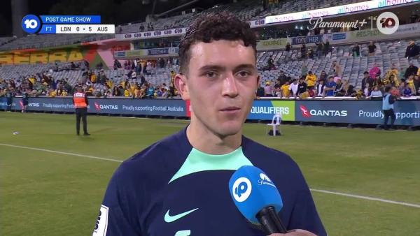 Patrick Yazbek: I think I'll watch my assist back a few times | Interview | Lebanon v Subway Socceroos