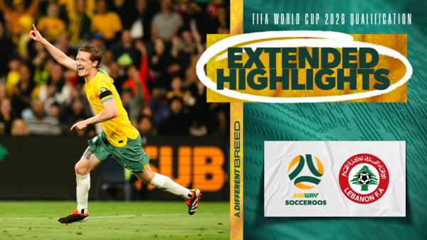Subway Socceroos v Lebanon | Extended Highlights | FIFA World Cup 2026 Qualification