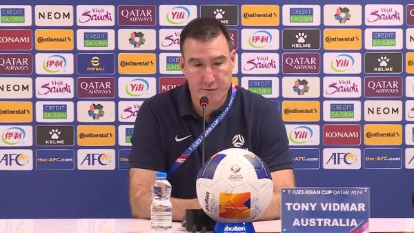 Tony Vidmar | Subway Olyroos v Indonesia Post-match Press Conference | AFC U23 Asian Cup
