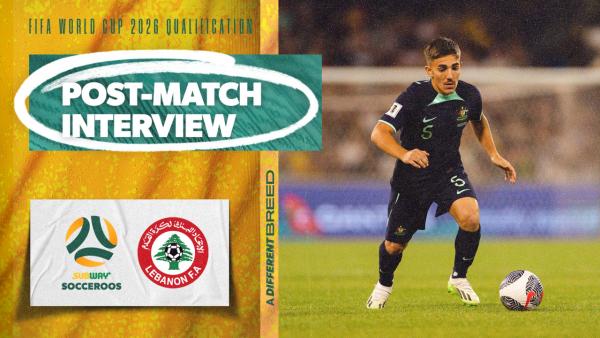 Josh Nisbet: First cap and I want more | Interview | Subway Socceroos v Lebanon