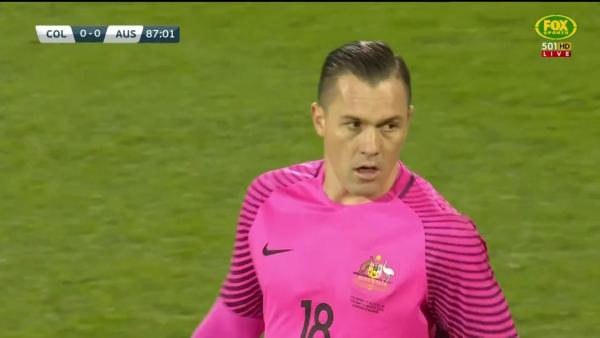 Vukovic stands tall to deny Borja from the spot