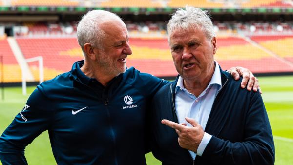 Graham Arnold and Guus Hiddink pre-match press conference | Socceroos v New Zealand