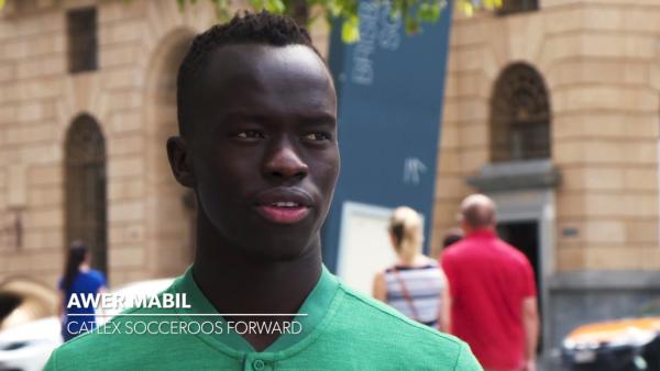 Awer Mabil speaks about Graham Arnold influence