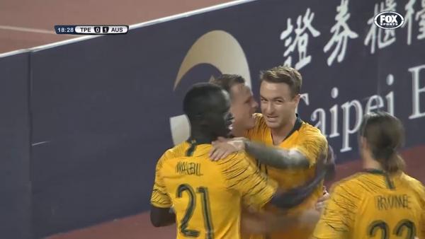 Brad Smith's superb assist against Chinese Taipei to celebrate his birthday