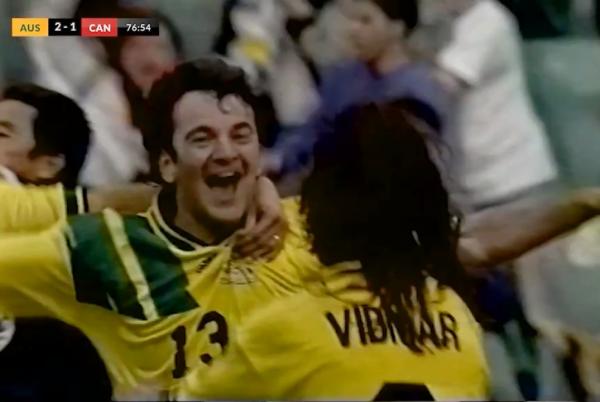Mehmet Durakovic puts Socceroos ahead of Canada in FIFA World Cup 1994 play-off