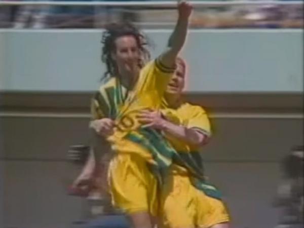 Aurelio Vidmar scores bizarre equaliser against Japan in 1994