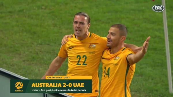 Jackson Irvine's first Socceroos goal, Mustafa Amini debuts in FIFA World Cup qualifier