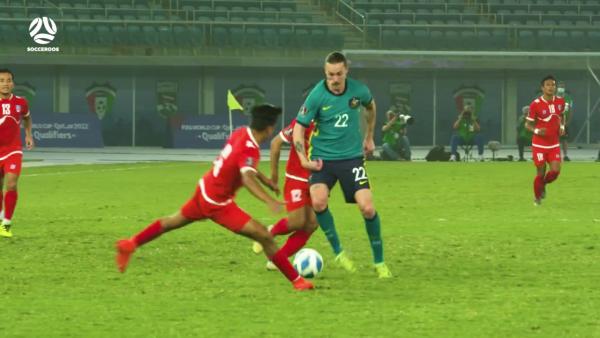 Jackson Irvine's best touches for the Socceroos v Nepal | Highlights | Australia v Nepal