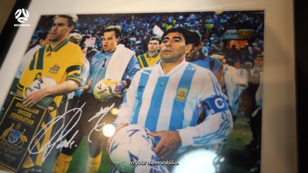 Paul Wade's special Maradona surprise