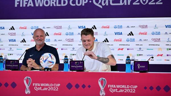 Graham Arnold & Harry Souttar | FIFA World Cup Qatar 2022 | Argentina v Australia Pre-Match Press Conference