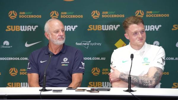 Graham Arnold and Harry Souttar | Pre-Match Press Conference | Australia vs Ecuador 