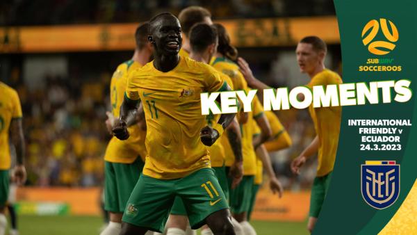 Australia v Ecuador | Key Moments | International Friendly
