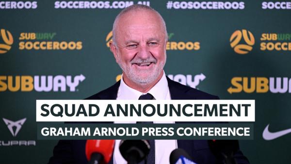 Press Conference: Graham Arnold on squad selection v Argentina | Subway Socceroos