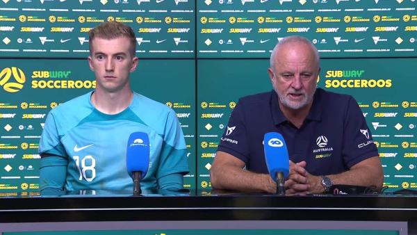 Graham Arnold and Joe Gauci | Post-Match Press Conference | Australia vs Ecuador #2