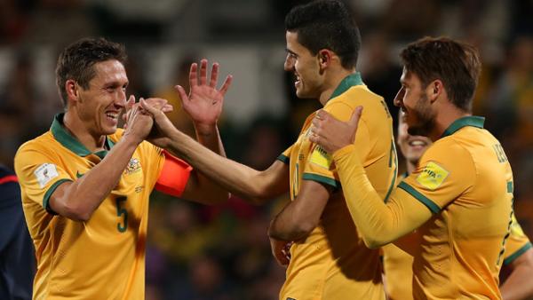 Tom Rogic netted inside 10 minutes as Australia proved too strong for Bangladesh.