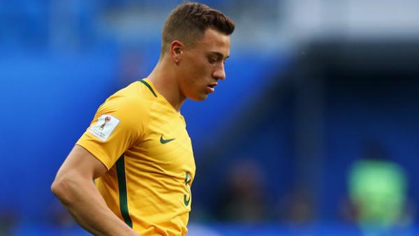 Alex Gersbach was one of the Caltex Socceroos best in their 1-1 draw with Cameroon.