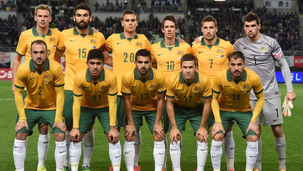 The Socceroos starting XI that took the field against Japan last month.