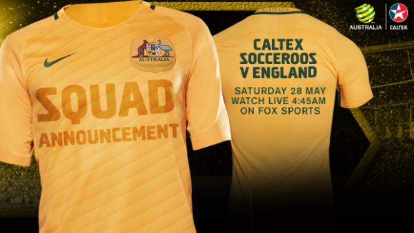 A host of new faces are in the Caltex Socceroos squad for this month's friendly with England.