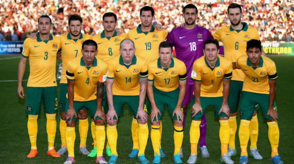 The Socceroos starting XI for their  FIFA World Cup qualifying clash against Tajikistan.
