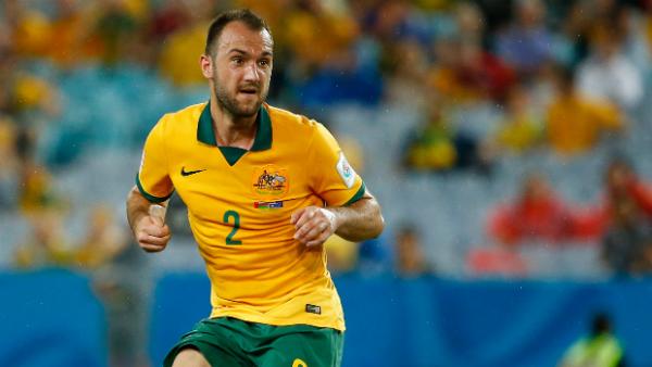 Socceroos defender Ivan Franjic in action during January's Asian Cup.