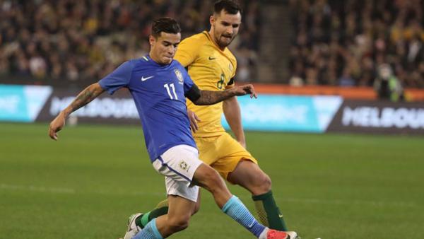 Brazil proved too classy for the Caltex Socceroos at the MCG on Tuesday night.